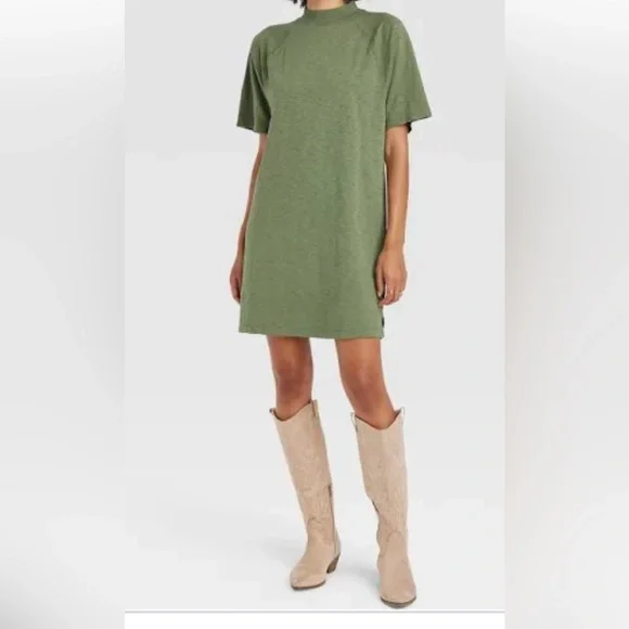 women's short sleeve t-shirt dress - universal thread Women's Short Sleeve T-Shirt Dress - Universal Thread Black M